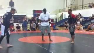 Hector Lombard breaks leg in half at FXgrappling tournament 2010 [upl. by Irahcaz]