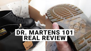 Watch This Before Buying DR MARTENS 101  English Review [upl. by Philemon]