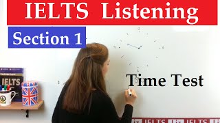 IELTS Listening Section 1 Time Test [upl. by Hsu]