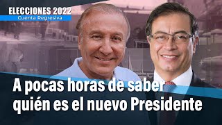 Noticiero de las Elecciones Mañana se sabrá quién es el nuevo Presidente de Colombia  El Tiempo [upl. by Marianna659]