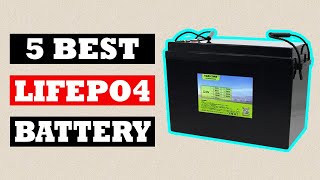 Top 5 Best LifePo4 Battery in 2024 [upl. by Aynosal184]