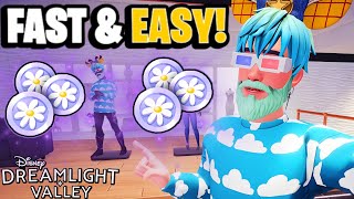 Complete Daisy CHALLENGES amp Earn DAISY COINS EASY Full Boutique Guide  Dreamlight Valley [upl. by Ledairam]