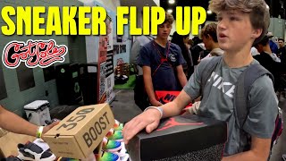 Sneaker Flip Challenge at Got Sole Boston [upl. by Atteroc855]