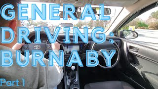 General Driving Burnaby Part 1  Class 7 amp 5  SenSen Driving School [upl. by Ailimat]