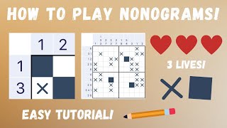 How to Play Nonograms  Strategy Game Explained [upl. by Eellah]