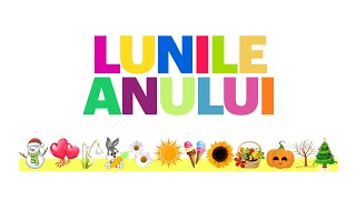 Învățăm LUNILE ANULUI [upl. by Vincenta374]