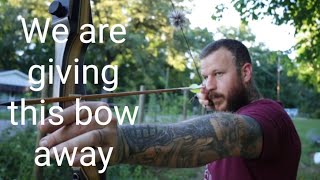 Traditional Archery  Samick Sage recurve bow Review  Giveaway [upl. by Auburta]