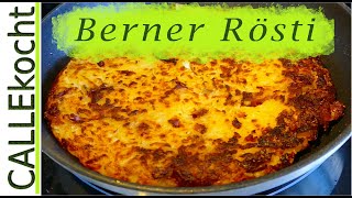 Berner Rösti lecker mit Speck gebraten Einfaches Rezept von Oma [upl. by Euqinoj]