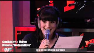 Cauet music awards  Marion  CCauet sur NRJ [upl. by Adrial874]