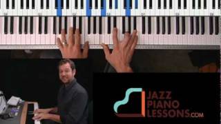 Stormy Weather song tips  Learn jazz piano [upl. by Rehpretsirhc]