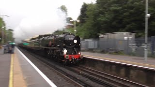 35028 Clan Line amp More  Winchester The 9th July 2024 All Info On Screen [upl. by Craw780]