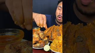 Bata Fish Head Fry mukbang reels asmr reelsvideo shortvideo viralreels short food eating [upl. by Sokairyk]