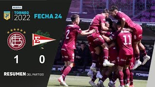 Reserva  Fecha 24 del Torneo 2022  Lanús  Estudiantes [upl. by Wemolohtrab]