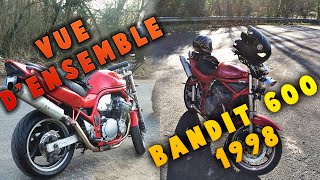 Vue densemble du bandit 600 n 1998 [upl. by Oberon]