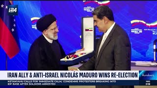 Nicolas Maduro wins Venezuela elections to continue antiIsrael proIran regime [upl. by Karisa]