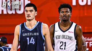 Memphis Grizzlies vs New Orleans Pelicans  FULL Game Highlights  July 18 2024 NBA Summer League [upl. by Najar]