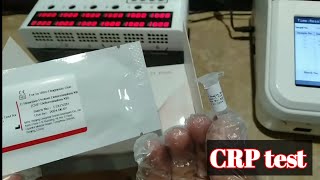 CRP C reactive protein test using Diagreat machine [upl. by Petula]