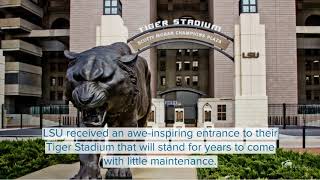 How Precast Builds LSU Tiger Stadium [upl. by Imekawulo]