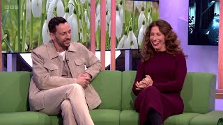 Gaynor Faye Ralf Little Death In Paradise Actor On The One Show 30012024 [upl. by Quirk]