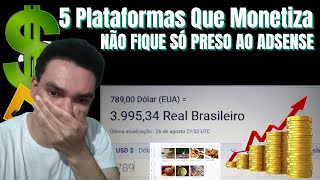 5 ALTERNATIVAS PARA VOCÊ MONETIZAR SEU SITE HOJE MESMO SEM PRECISAR DO ADSENSE [upl. by Annasus]