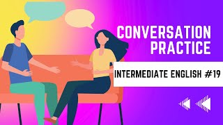 American English Conversation Practice  Beginner 19 ESL EFL ELL [upl. by Jarib]