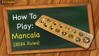 How to play Mancala 2024 rules [upl. by Faxen14]