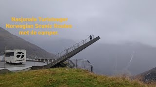 Nasjonale Turistveger Norwegian Scenic Routes met de camper [upl. by Evelina]