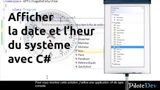 Afficher la date et lheure du système en C Fr [upl. by Ellecram]