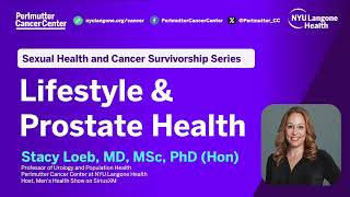 Lifestyle Diet amp Prostate Health Sexual Health amp Cancer Survivorship Series [upl. by Nidak106]