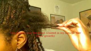 Taking Down My Kinky Twists Braid Removal Transitioning to natural hair [upl. by Asaert]