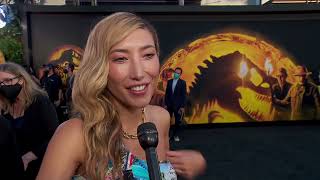 Jurassic World Dominion  Dichen Lachman  Sound Byte  World Premiere [upl. by Nnaeiram256]