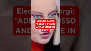 Eleonora Giorgi“ADESSO POSSO ANDARMENE IN PACE“ [upl. by Burford]