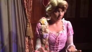 What does Rapunzel at Magic Kingdom say [upl. by Abixah116]