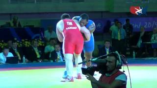 130 KG Finals  Riza Kayaalp TUR vs Mijain Lopez CUB [upl. by Elexa]