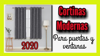 🥇 Cortinas modernas 2020 ✅ 6 Modelos de cortinas modernas para sala cocina y dormitorios [upl. by Asirrac996]