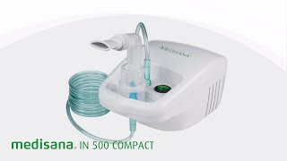 medisana Inhaler IN 500 compact  english [upl. by Atiruam316]