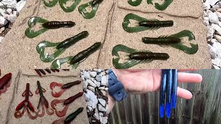 Making Soft Plastic Baits  Top Three Colors This Year So Far [upl. by Einafit352]