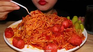 SPAGHETTI ASMR  NO TALKING  EATING SOUNDS  Bso ASMR [upl. by Levina]