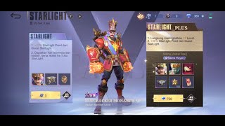 REVIEW SKIN GATOTKACA STARLIGHT NUTCRACKER MONARCH  Mobile Legends [upl. by Samale]