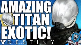 Destiny Titans Can Fly EMPYREAN BELLICOSE Exotic Helmet [upl. by Leyla]