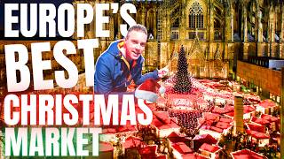 I Visit Europes BEST Christmas Market  Cologne Christmas Market [upl. by Nnaharas]