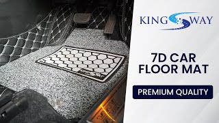 Upgrade Your Ride with Kingsway 7D Car Floor Mats [upl. by Ecnerat]