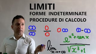 Limiti di funzioni e loro calcolo Forme indeterminate 00 infinitoinfinito  zero per infinito [upl. by Aerdnna]