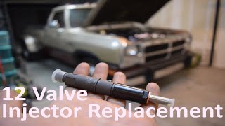 How to Replace Cummins 12 Valve InjectorsRemove Stuck Injectors [upl. by Jain]