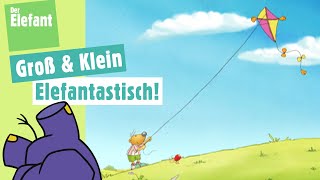 Lenny und Twiek lassen Drachen steigen amp Ratefilm Klappfiguren  Der Elefant  WDR [upl. by Eyak976]