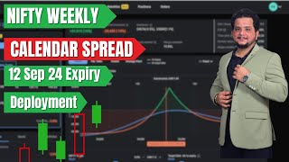 Nifty Weekly Option Selling  12 Sep 24 Expiry  Calendar Spread Deployment [upl. by Cynde]