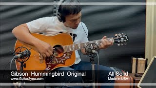 Gibson Hummingbird Original All Solid [upl. by Tham]