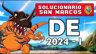 SOLUCIONARIO ADMISION UNMSM 2022  I  AREA E [upl. by Yusuk]