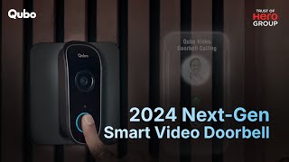 A doorbell that rings on your phone  Qubo Video Doorbell Pro from Hero group [upl. by Jyoti]