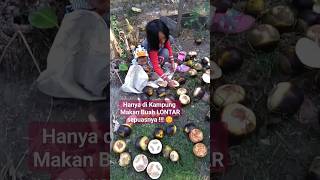 Makan Buah LONTAR di Kampung  lontar bugis lontar buahviral viral trendingshorts streetfood [upl. by Stanleigh]